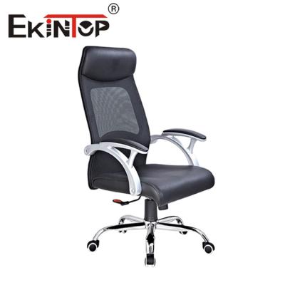 Cina Wholesale Home Office Rocking Director Gaming Mesh Chair Lounge Swivel Base Mesh Office Chair in vendita