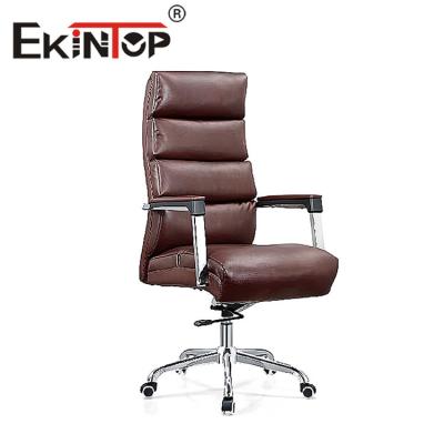 China Ergonomic Leather Office Chair Officeworks Multifunction BIFM Standard for sale