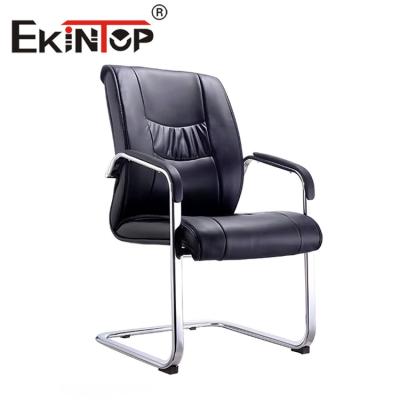 China PU Leather Chair Black Adjustable Height Executive Boss Office Chair for sale