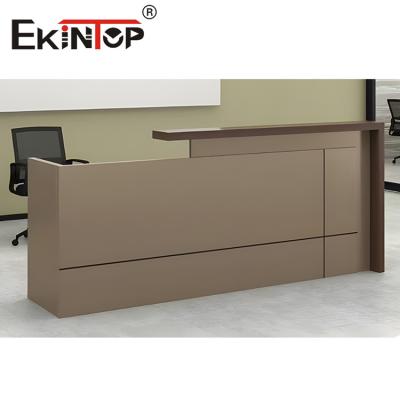 China Ekintop Modern Office Reception Table For Apartment Hotel Multifunctional  for sale