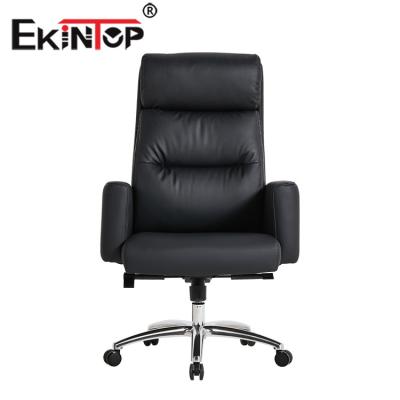 China Comfortable Boss Office Swivel Leather Chair Executive Office PU Chair China Manufacturer for sale