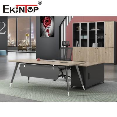 China Modern Style Office Furniture Desk L Shaped Executive Office Desk for sale