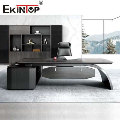 China L Shaped Office Desk And File Cabinet Set Modern Style For Office Furniture for sale