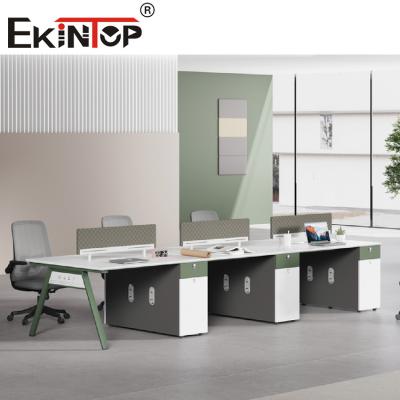 China durable Modular Office Workstation Desk Commercial Furniture Staff Desk Table for sale
