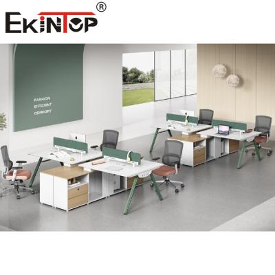 China 2 4 6 8 Person Home Office Workstation Desk Office Partitions Freely Combined for sale