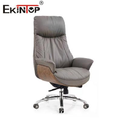 China Adjustable height Contemporary Leather Chair For Executive Office Furniture for sale