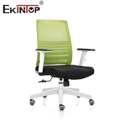 China Green Revolving Office Mesh Chair High Back Ergonomic Office Chair for sale