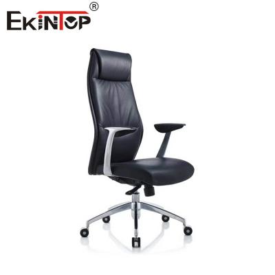 China High Back Leather Manager Office Chair Furniture 10 Years Warranty for sale