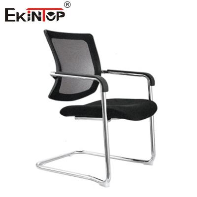 China Cadeira de treino dobrável de base de alumínio de 350 mm Cadeira de reunião de escritório de espuma macia à venda