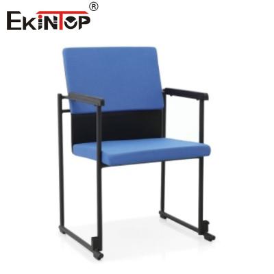 China Sponge Cushion And Backrest Blue Training Chair For Studying Lightweight for sale