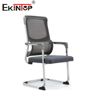 China Mesh Backrest with Metal Frame and Armrests Office Chair For Work for sale