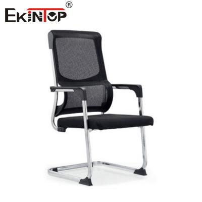 China Black Mesh Office Chair with Armrests Modern Style for Office for sale