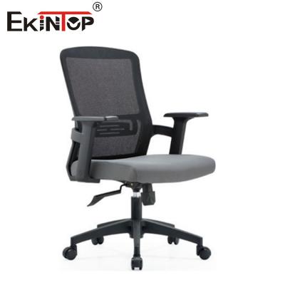 China PP Fixed Armrest Nylon Base Mesh Office Chair For Office Furniture for sale