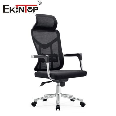 China High Back Mesh Office Chair Plastic Armrest Cheap Computer Swivel Ergonomic Office Chair for sale