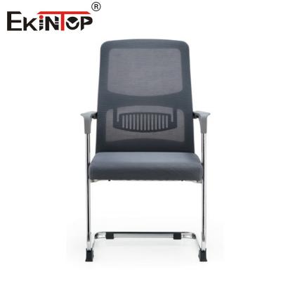 China Moderne ontwerp mesh materiaal kantoorstoel met rugsteun en armleuningen Te koop