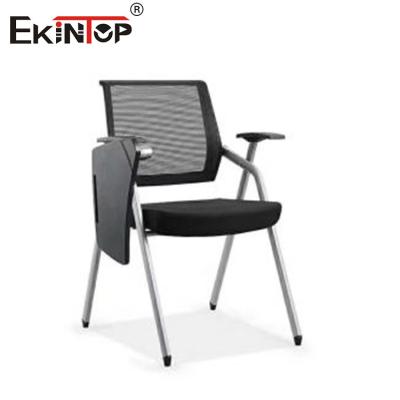 China Black Training Chair With Writing Board Modern Style Suitable For Schools for sale