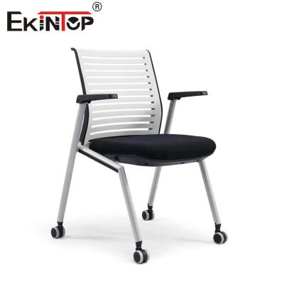 China Customizable Color Training Room Chair With Wheels Conference Chair for sale