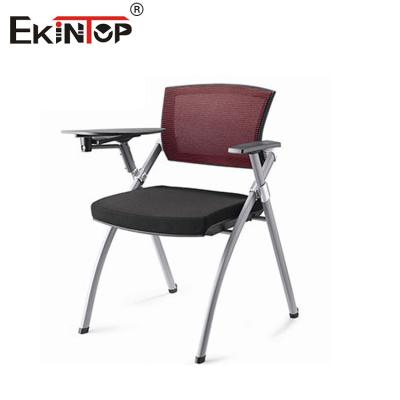 China Cadeira de treino com apoio de braço dobrável e material de malha para escolas à venda
