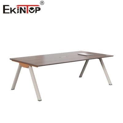 China Modern Boardroom Table Office Furniture Conference Room Desk Meeting Table for sale