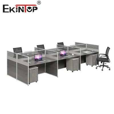 China Factory Direct Sale Multi-person Office Workstation With Privacy Screens for sale