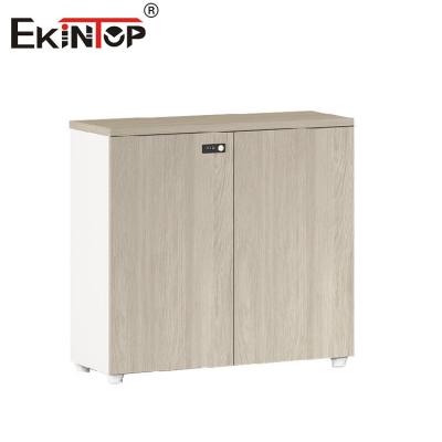 中国 Modern Style Walnut Wood Filing Cabinet Under Desk Customizable 販売のため