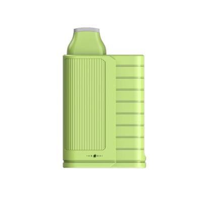 China Mint Flavor Small Disposable Vape green color pre filled system for sale