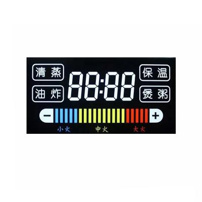 China 4.5V Customize 7 Segment Lcd Display , Liquid Crytal Monochrome Lcd Module for sale