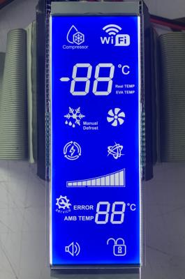 Китай 6 O Clock Negative FPC Connector Module STN Positive Lcd Display Small Size For Refrigerator продается