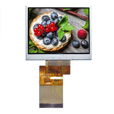 China RGB + SPI Interface 320x240 LCD Module , Programmable 3.5 TFT LCD Panel Module for sale