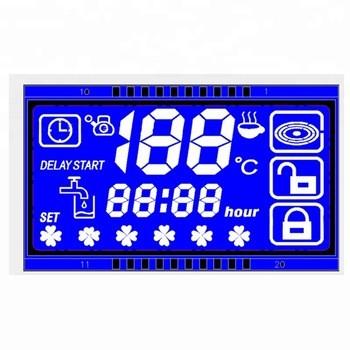 China Transimissive Blue Lcd Display , Polarize 237 X 166mm Negative Lcd Display for sale