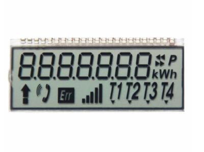 China 12 O'Clock 7 Digit Tn Panel Display , Twisted Nematic Lcd For Communications / Telephone for sale
