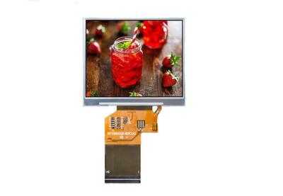 China Paisaje del alto brillo del módulo de TFT LCD de 3,5 pulgadas con 16/18/24 interfaces del Rgb del pedazo en venta