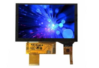 China 5 IPS brillo de los colores capacitivos de la pantalla táctil el 16m de la pulgada 800 x 480 de alto 1000 liendres en venta