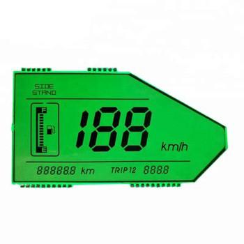 China HTN Custom LCD Digital Car Speedometer Display Transflective ROHS Compliant for sale