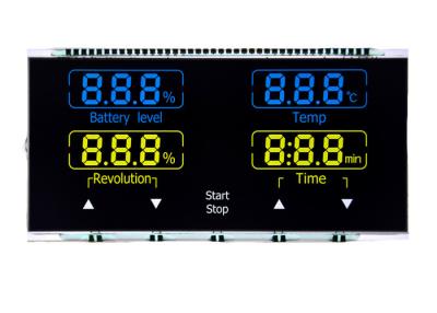 China Custom Digit Touch 7 Segment VA LCD Display For Heating System for sale