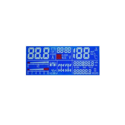 China TN Positive Motormeter LCD Display Electric Car Dashboard LCD Panel for sale