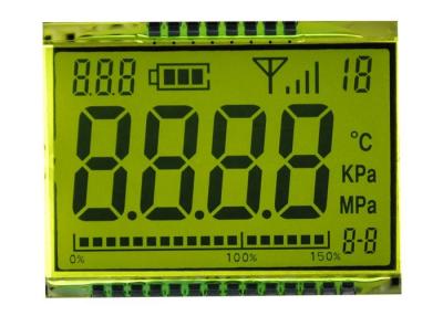 China Digit 7 Segment TN Reflective LCD Display Custom Size For Meter 3.3V for sale