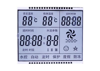 China Visão larga do segmento da exposição 7 do contraste alto STN LCD para produtos eletrônicos à venda