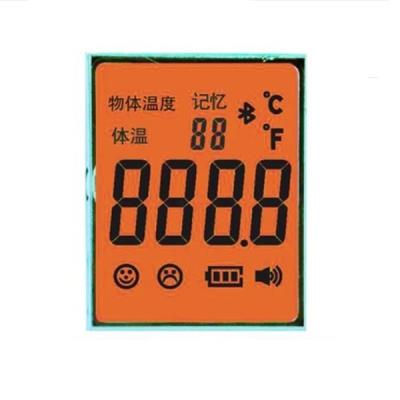 China 3.3V Infrared Thermometer TN LCD 7 Segment Display for sale