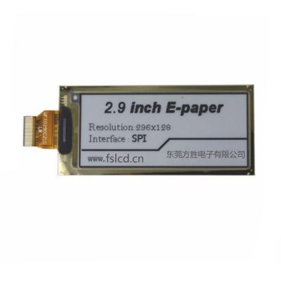 China 2.9 Inch 128x296 0.226*0.227 Pixel Pitch E Ink Display Module for sale