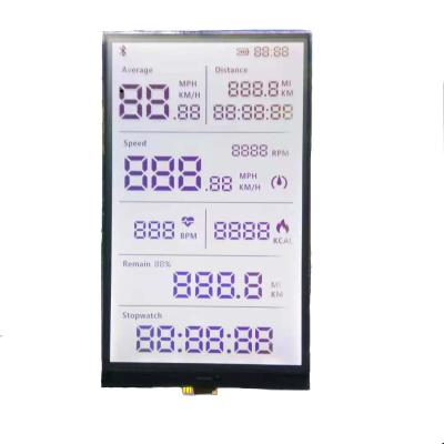 China Static Drive Transflective SPI Interface LCD COG Module for sale