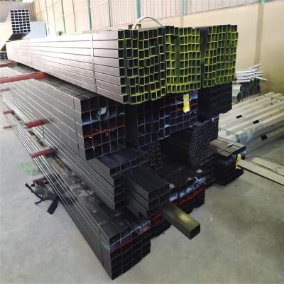 China 20x20 Black Rectangular Steel Tube 6m Q195 Welded Square Pipe for sale