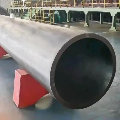 China ASTM ST37 ST52 Carbon Steel Tube SCH 40 60 Wall Thick Welded Pipe Round Shape for sale
