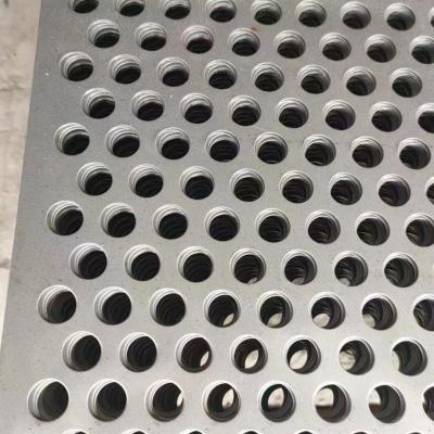 China A36 Perforated Galvanized Steel Sheet 5mm 10mm Customized Hole Size Polish Surface for sale