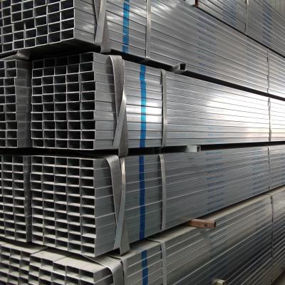 China DX54D EN10327 GI Galvanized Rolled Steel Section Customized Hollow Structural Steel for sale
