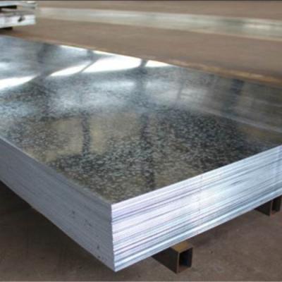 China 24 Gauge HR Plain Galvanized Steel Sheet Metal AISI Q355E Q345C for sale