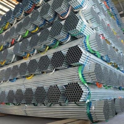 China AISI Hot Dipped Galvanized Pipe Seamless GI Steel Tube 2mm~60mm for sale