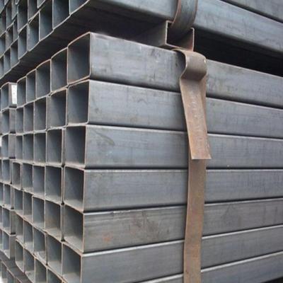 China Tubería de acero rectangular soldada con autógena con poco carbono de la tubería 2x4 de ASTM 16Mn en venta