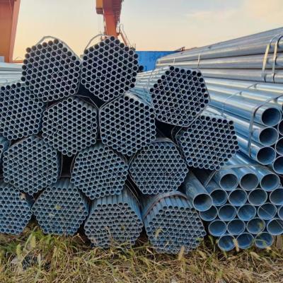 China Od 15mm Galvanized Steel Tubing 1.5 Inch 4 Inch Zinc Coating Seamless for sale