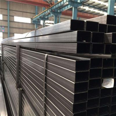 Chine Chaud de Mme Rectangular Steel Tube de tube de place d'acier au carbone d'ASTM A53 plongé à vendre